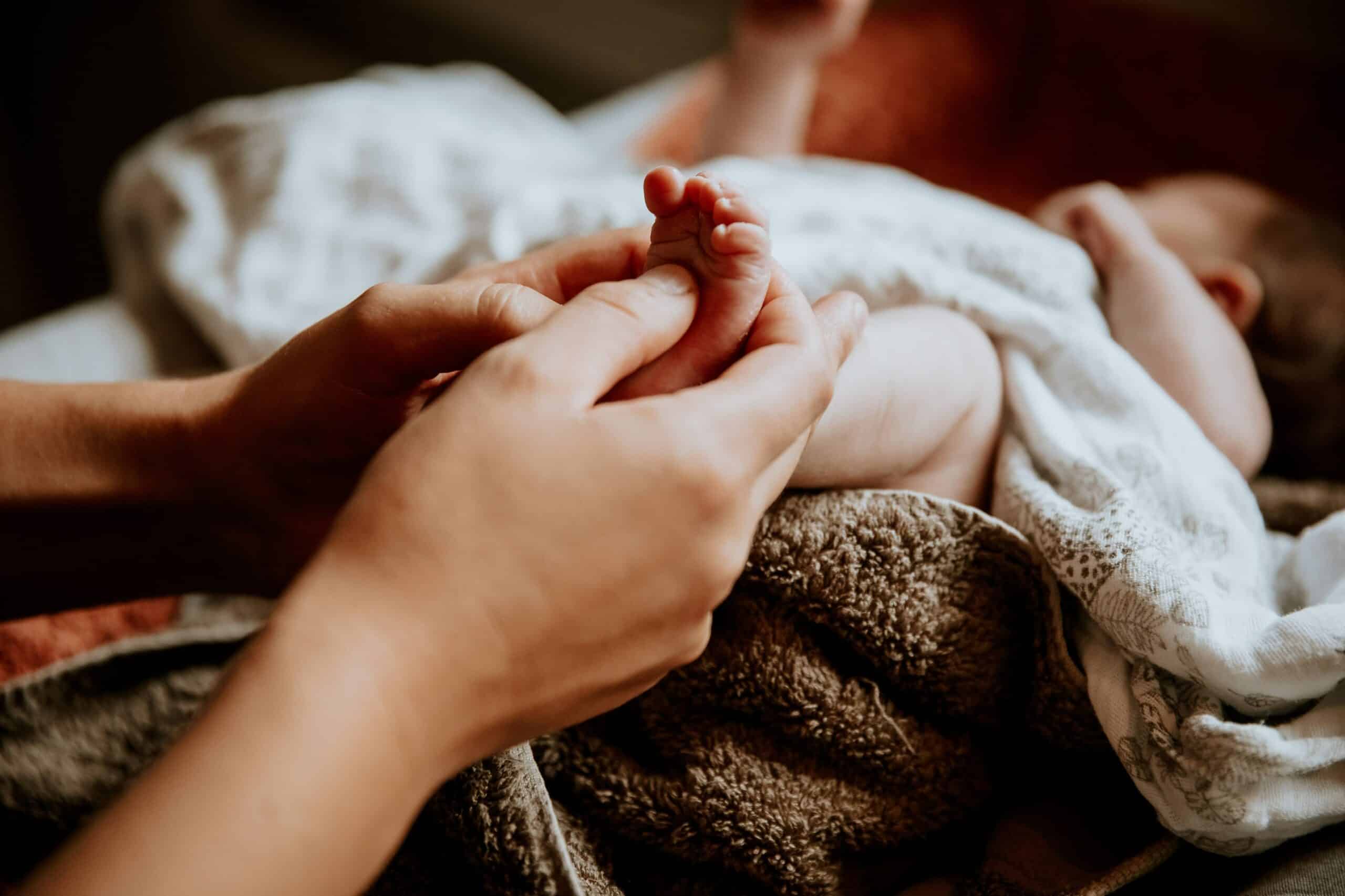 Séance de réflexologie bébé et enfant